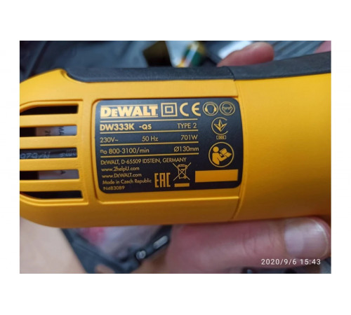 Лобзик DEWALT DW 333 K