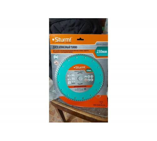 Алмазный диск Sturm 9020-04-230x22-T Алмазный диск Sturm 9020-04-230x22-T