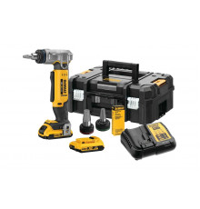 Аккумуляторный расширитель для труб DEWALT DCE400D2, 18 В, 60 ход/мин, до 25 мм, с 2 АКБ 2 Ач и ЗУ, в кейсе TSTAK DCE400D2-QW
