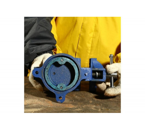 Слесарные тиски DEKO CL10, поворотные, 100 мм 065-0962