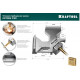 KRAFTOOL 2х90 мм, струбцина угловая ECC-9 32201