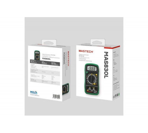 Цифровой мультиметр Mastech MAS830L 13-2007