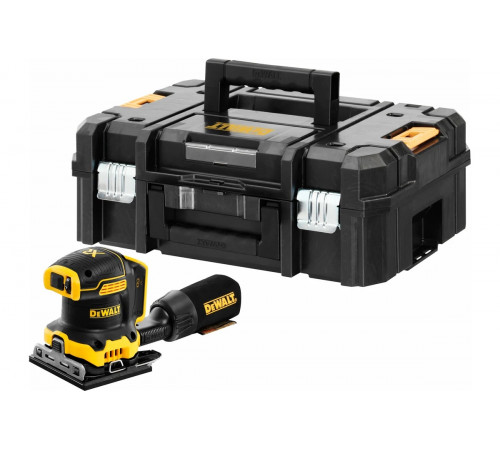 Вибрационная шлифмашина DEWALT DCW200N, 18В, без Акб и ЗУ, с кейсом TSTAK, DCW200NT