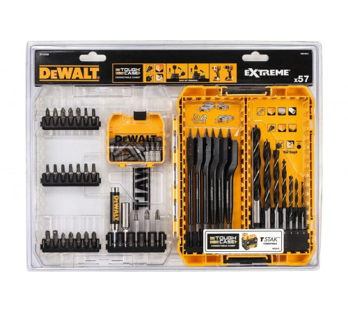 Набор сверл и бит IMPACT LTC 57 шт Dewalt DT70758-QZ