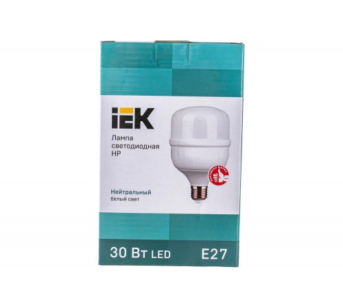 Инновационная лампа IEK LLE-HP-30-230-40-E27