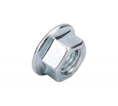 ЗУБР DIN 6923 с фланцем, M10, 4 шт, кл. пр. 8, оцинкованная гайка 303636-10 ЗУБР DIN 6923 с фланцем, M10, 4 шт, кл. пр. 8, оцинкованная гайка 303636-10