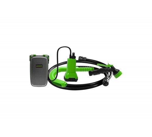 Аккумуляторный насос для полива из бочки GreenWorks 24V, без АКБ и ЗУ 3401007 Аккумуляторный насос для полива из бочки GreenWorks 24V, без АКБ и ЗУ 3401007