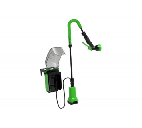 Аккумуляторный насос для полива из бочки GreenWorks 24V, без АКБ и ЗУ 3401007 Аккумуляторный насос для полива из бочки GreenWorks 24V, без АКБ и ЗУ 3401007