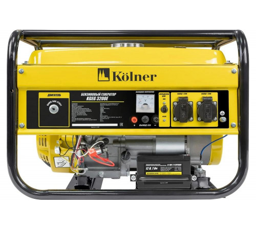 Бензиновый генератор Kolner 3200 Вт KGEG 3200E 8040200156 Бензиновый генератор Kolner 3200 Вт KGEG 3200E 8040200156