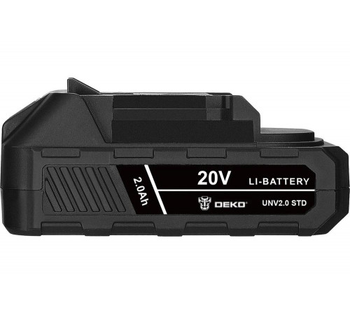 Аккумулятор DEKO UNV2.0 STD, Li-ion, 20В, 2.0Аxч 063-4492 Аккумулятор DEKO UNV2.0 STD, Li-ion, 20В, 2.0Аxч 063-4492