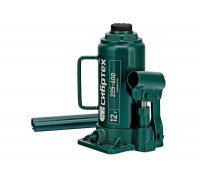 Домкрат гидравлический бутылочный СИБРТЕХ 12 т, 205-400 мм 50807