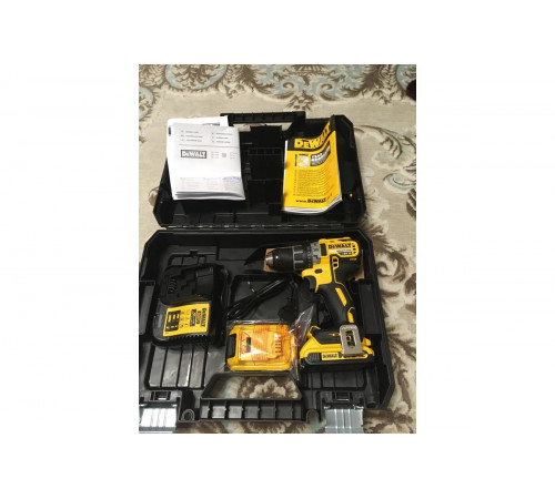 Аккумуляторная дрель-шуруповерт DEWALT DCD 791 D2
