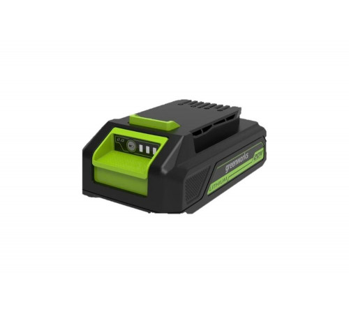 Аккумуляторная газонокосилка Greenworks G24LM32K2, 24V, 33 см, c АКБ 2АЧ и ЗУ 2509607 Аккумуляторная газонокосилка Greenworks G24LM32K2, 24V, 33 см, c АКБ 2АЧ и ЗУ 2509607