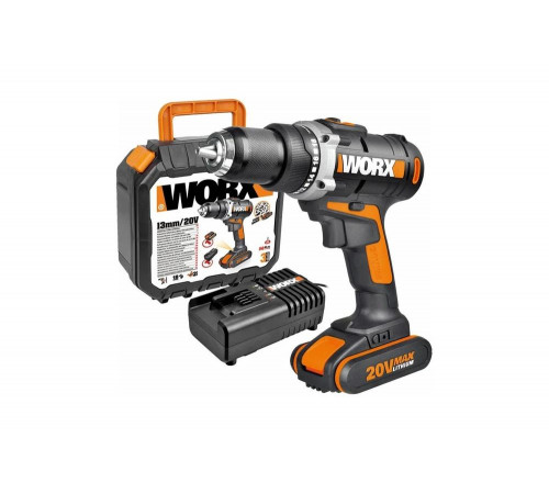 Дрель аккумуляторная WORX WX183.9 без акк и з.у Дрель аккумуляторная WORX WX183.9 без акк и з.у
