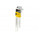 STAYER 9 шт., Cr-V, ключи имбусовые удлиненные 2741-H9