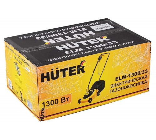 Газонокосилка электрическая Huter ELM-1300/33 Газонокосилка электрическая Huter ELM-1300/33