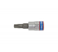 Головка-бита торцевая 1/4", TORX с отверстием, T27Н, L=37 мм KING TONY 203727