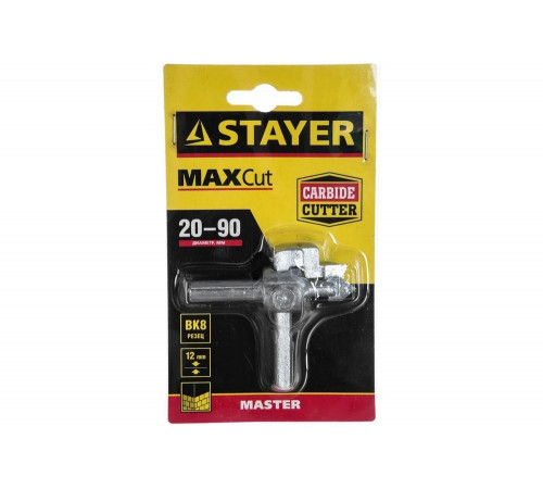 STAYER 20-90 мм, однорезцовое, регулируемое сверло по кафелю Балеринка 3330_z01 STAYER 20-90 мм, однорезцовое, регулируемое сверло по кафелю Балеринка 3330_z01