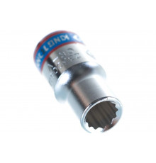 Торцевая стандартная двенадцатигранная головка 1/4", 6мм KING TONY 233006M