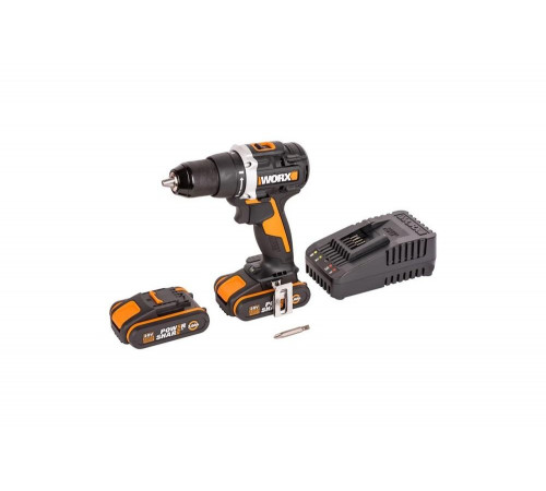 Аккумуляторная бесщеточная дрель-шуруповерт WORX WX102