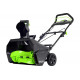 Аккумуляторный снегоуборщик GreenWorks 2600107UB
