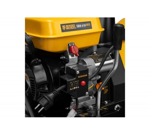 Бензиновая снегоуборочная машина Denzel sbm 610dt pro, 212cc, гусеницы, эл.старт, блок. дифф. 97657 Бензиновая снегоуборочная машина Denzel sbm 610dt pro, 212cc, гусеницы, эл.старт, блок. дифф. 97657