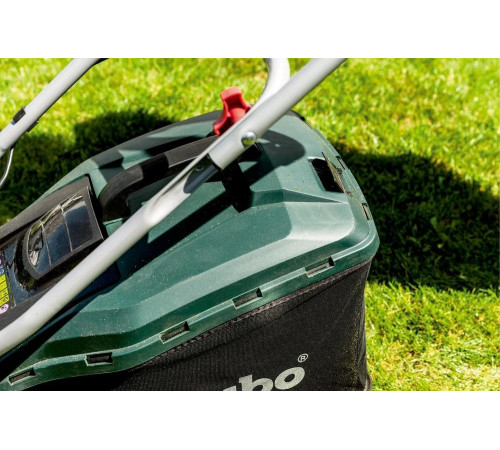 Аккумуляторная газонокосилка Metabo RM 36-18 LTX BL 36 без аккумулятора и зарядного устройства 601716850 T0525 Аккумуляторная газонокосилка Metabo RM 36-18 LTX BL 36 без аккумулятора и зарядного устройства 601716850 T0525