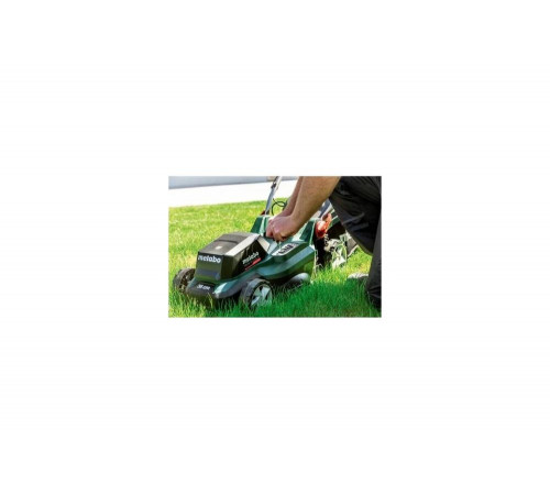 Аккумуляторная газонокосилка Metabo RM 36-18 LTX BL 36 без аккумулятора и зарядного устройства 601716850 T0525 Аккумуляторная газонокосилка Metabo RM 36-18 LTX BL 36 без аккумулятора и зарядного устройства 601716850 T0525