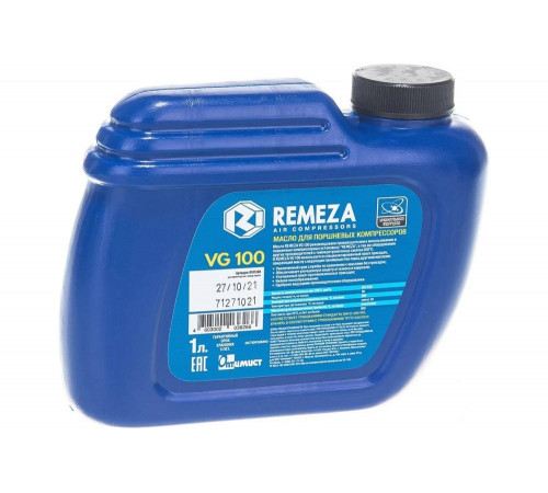 Масло компрессорное 1 л Remeza VG 100 Масло компрессорное 1 л Remeza VG 100