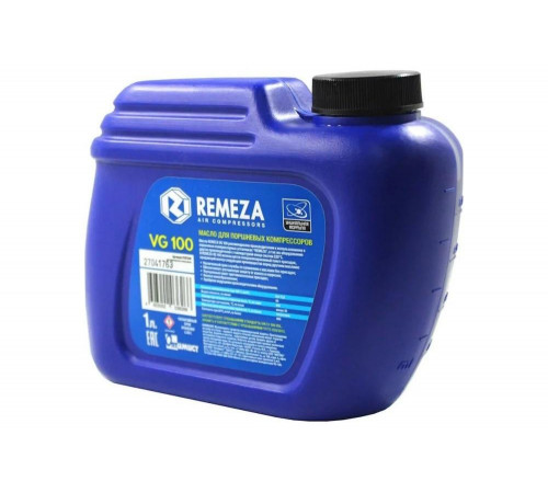 Масло компрессорное 1 л Remeza VG 100 Масло компрессорное 1 л Remeza VG 100