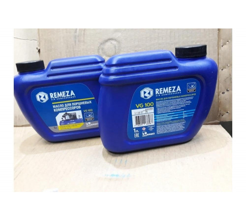 Масло компрессорное 1 л Remeza VG 100 Масло компрессорное 1 л Remeza VG 100