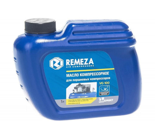 Масло компрессорное 1 л Remeza VG 100 Масло компрессорное 1 л Remeza VG 100