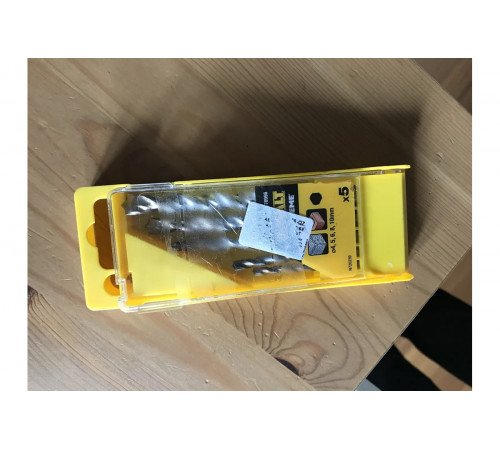 Набор сверл по бетону 5 шт. (D 4,5,6,8,10 мм) DEWALT 6956