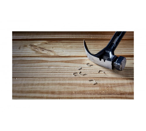 Одноэлементный молоток с изогнутым гвоздодёром Dewalt 454 г DWHT51002-0