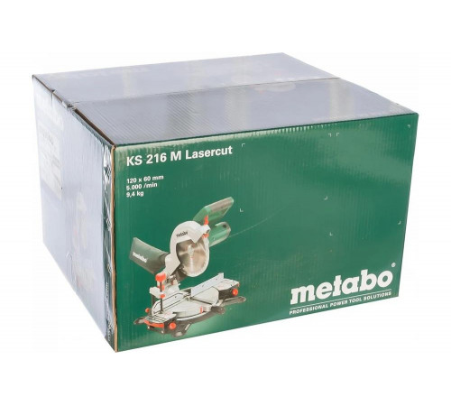 Пила торцовочная METABO KS 216 M (619216000)