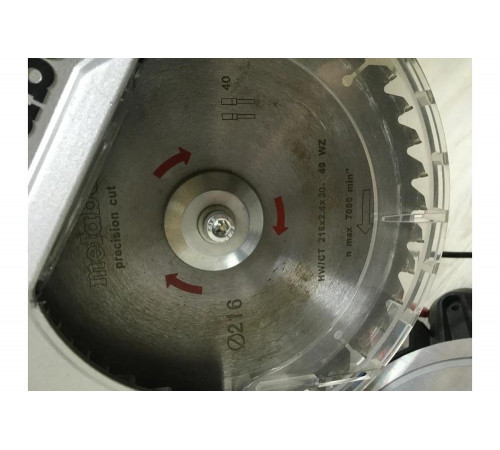 Пила торцовочная METABO KS 216 M (619216000)