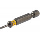 Набор бит TORX T6, 50 мм, сталь S2, шестигранный профиль, 10 шт Denzel 11665