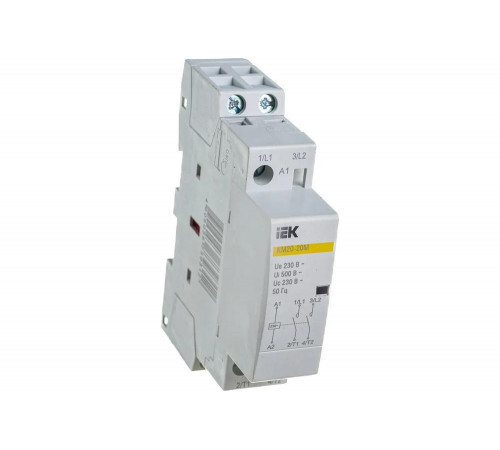 IEK КМ20-20М AC: модульный контактор для эффективного электрооборудования IEK КМ20-20М AC: модульный контактор для эффективного электрооборудования