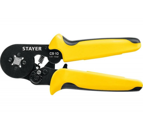 Мультидиапазонные пресс-клещи STAYER CS-10 0.25 - 10 мм2 44447 Мультидиапазонные пресс-клещи STAYER CS-10 0.25 - 10 мм2 44447