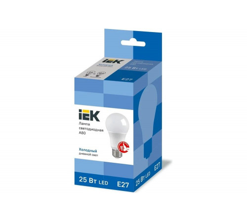 IEK LLE-A80-25-230-65-E27: энергоэффективная светодиодная лампа для освещения IEK LLE-A80-25-230-65-E27: энергоэффективная светодиодная лампа для освещения