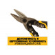 Ножницы по металлу DEWALT ERGO прямые, 250 мм DWHT14675-0