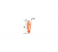 Наконечник контактный ECU (10 шт; 1.0 мм; M8; 30 мм) FUBAG FB.CTM8.30-10