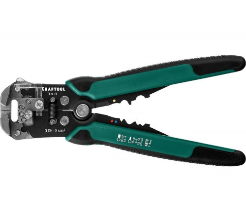 Стриппер KRAFTOOL TK-8 автоматический, многофункциональный, 0.05 - 8 мм2, 22637 Стриппер KRAFTOOL TK-8 автоматический, многофункциональный, 0.05 - 8 мм2, 22637