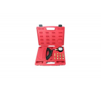 Манометр для измерения давления масла с комплектом адаптеров МАСТАК 120-20012C