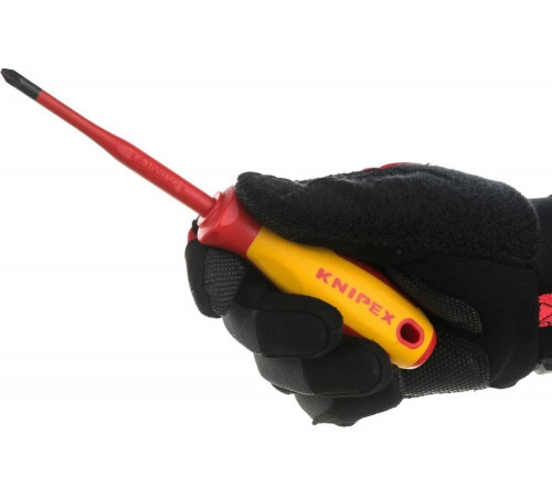 Крестообразная отвертка Knipex ПОЗИ 1000 V KN-982502SL Крестообразная отвертка Knipex ПОЗИ 1000 V KN-982502SL