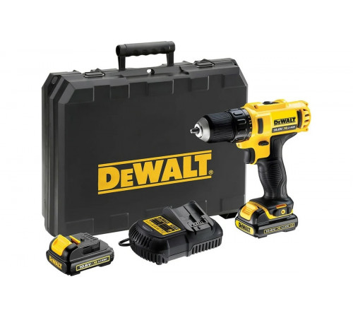 Аккумуляторная дрель-шуруповерт DEWALT DCD710C2P-KS