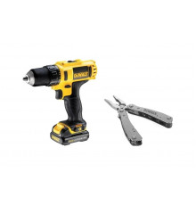 Аккумуляторная дрель-шуруповерт DEWALT DCD710C2P-KS
