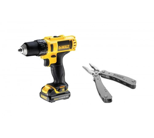 Аккумуляторная дрель-шуруповерт DEWALT DCD710C2P-KS