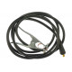 Кабель сварочный (3 м; DX25; 16 кв мм; зажим на массу) Elitech 0606.000300