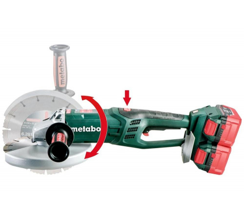 Аккумуляторная угловая шлифмашина Metabo WPB 36-18 LTX BL 230 613102810 Аккумуляторная угловая шлифмашина Metabo WPB 36-18 LTX BL 230 613102810